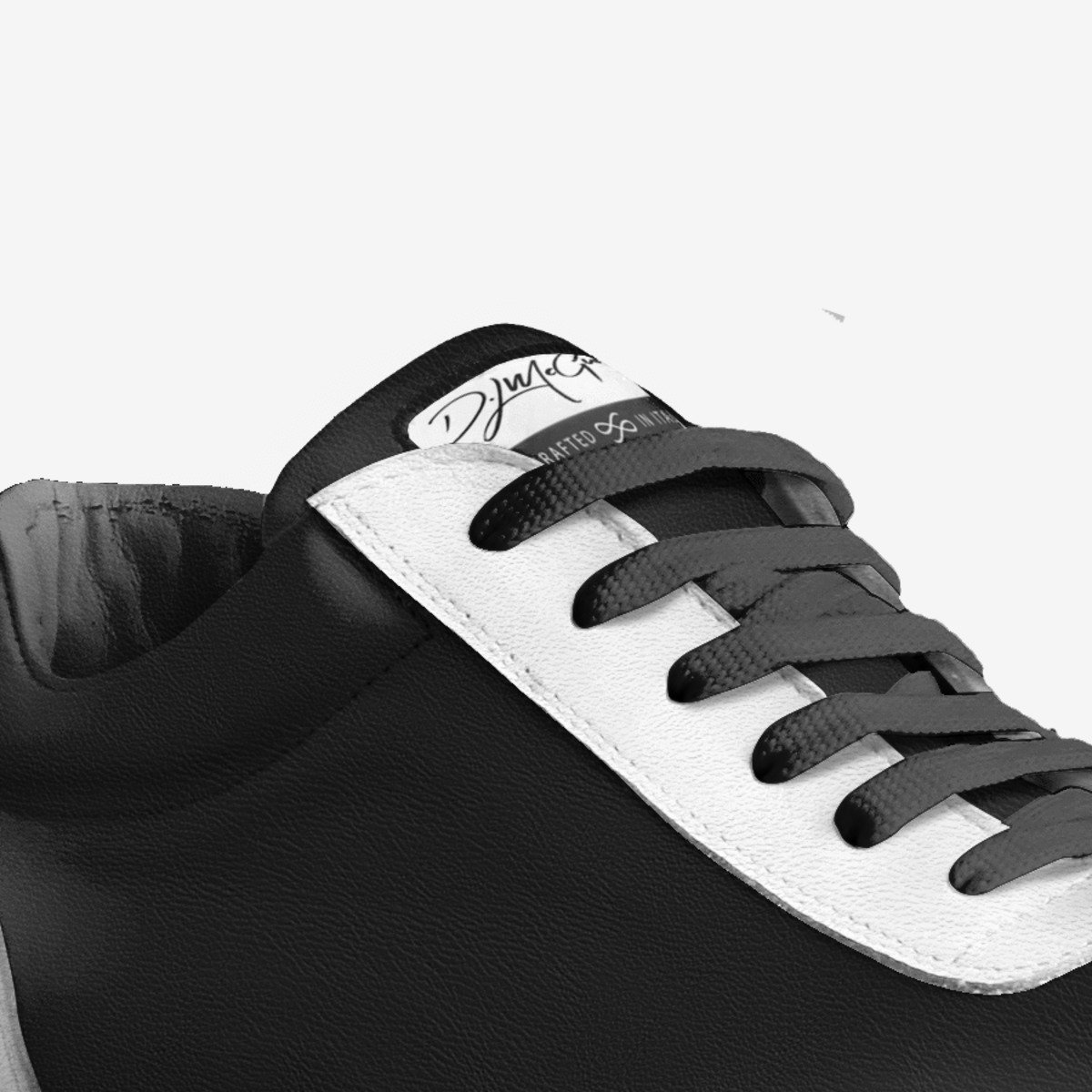 Stanley custom made in Italy shoes by Deirdre Mcguirt | Detail view