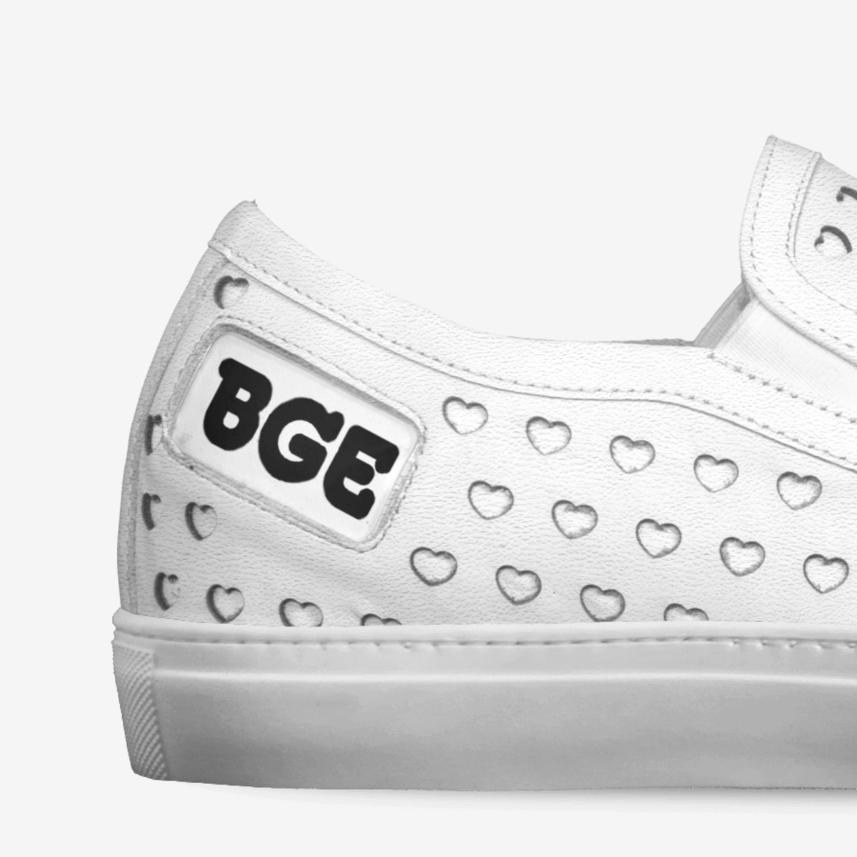 Snow Cuore custom made in Italy shoes by Being Great Every Day | Detail view