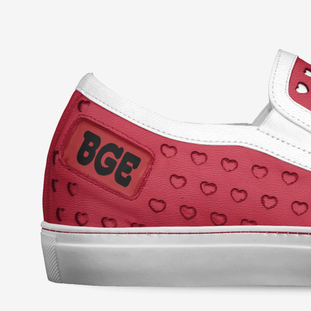 RED CUORE custom made in Italy shoes by Being Great Every Day | Detail view