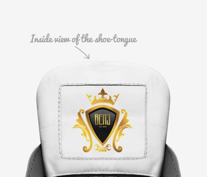 benj custom made in Italy shoes by BENJ-URBAN APPAREL. SINCE.2012 | Tongue view