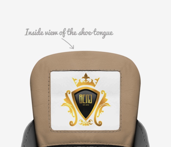 benj custom made in Italy shoes by BENJ-URBAN APPAREL. SINCE.2012 | Tongue view