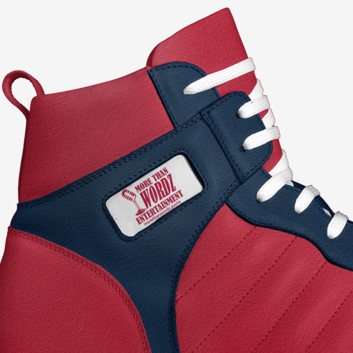 Danger Zone custom made in Italy shoes by Larry Demarcus Hill | Detail view