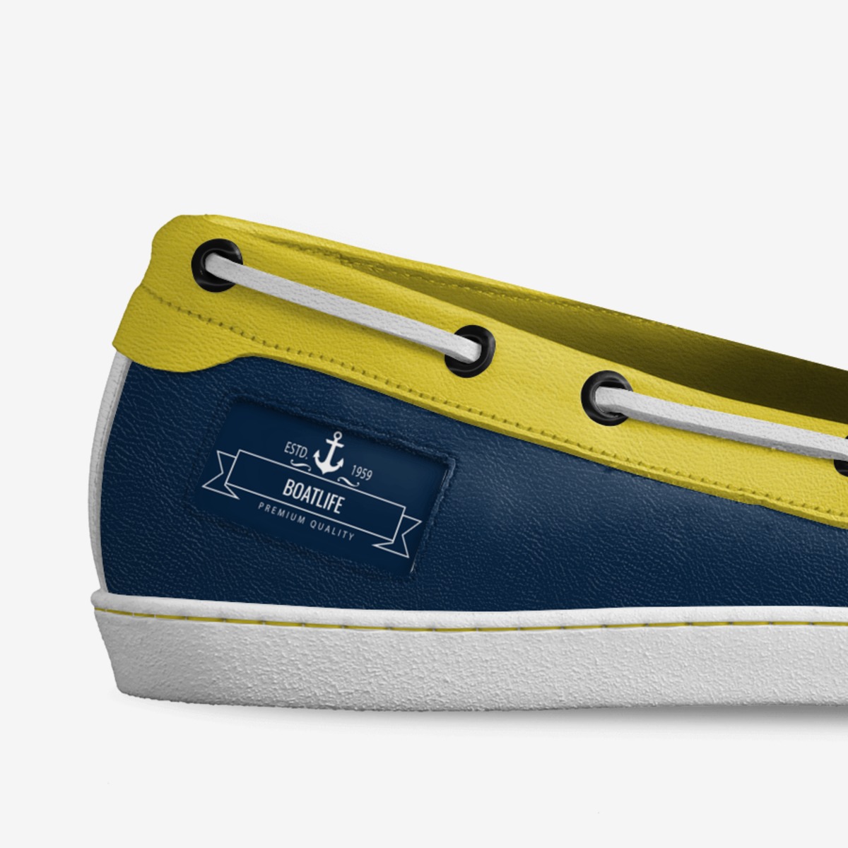 BoatLife  custom made in Italy shoes by Troy Taylor | Detail view