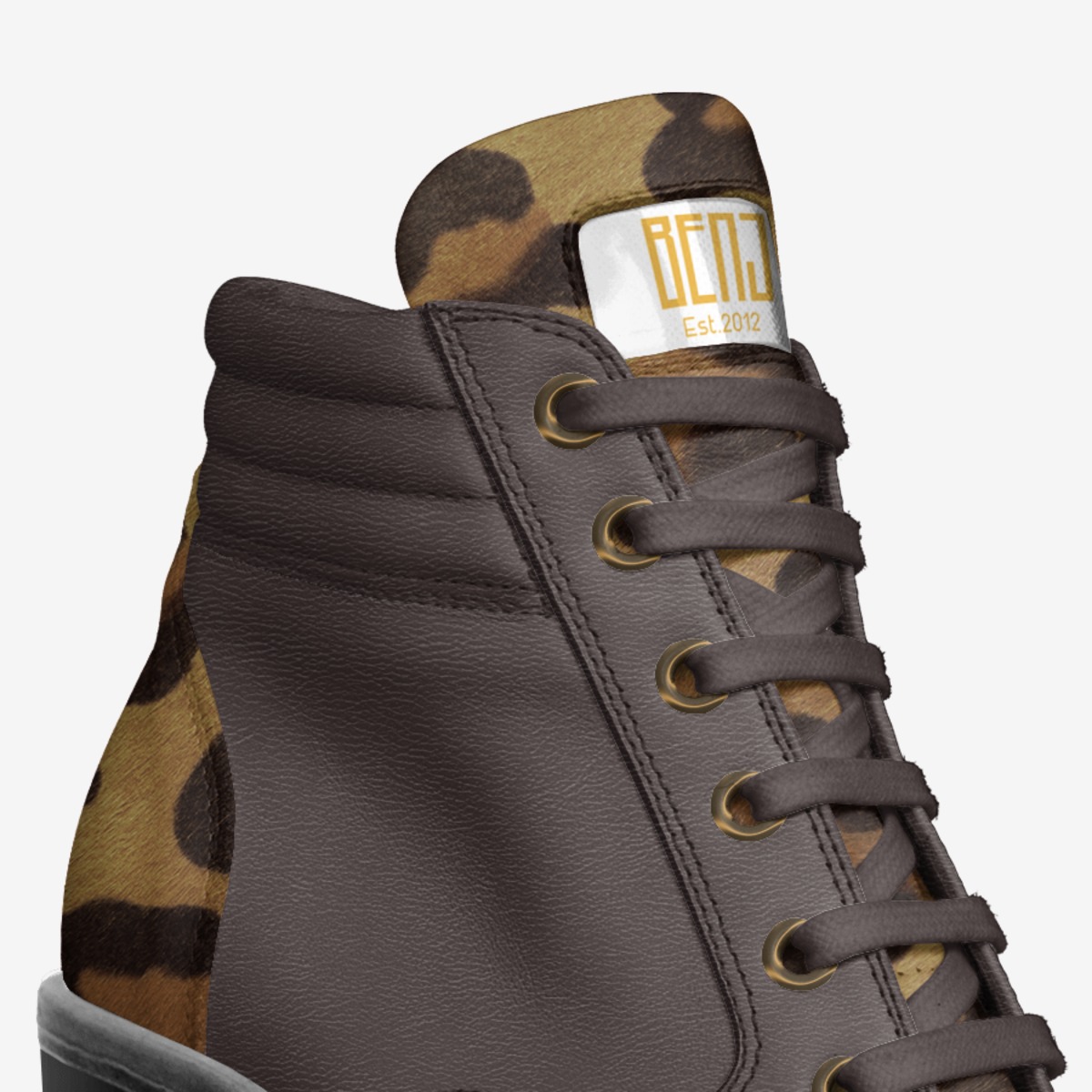 leopold custom made in Italy shoes by BENJ-URBAN APPAREL. SINCE.2012 | Detail view
