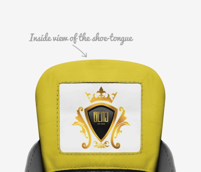 benj custom made in Italy shoes by BENJ-URBAN APPAREL. SINCE.2012 | Tongue view