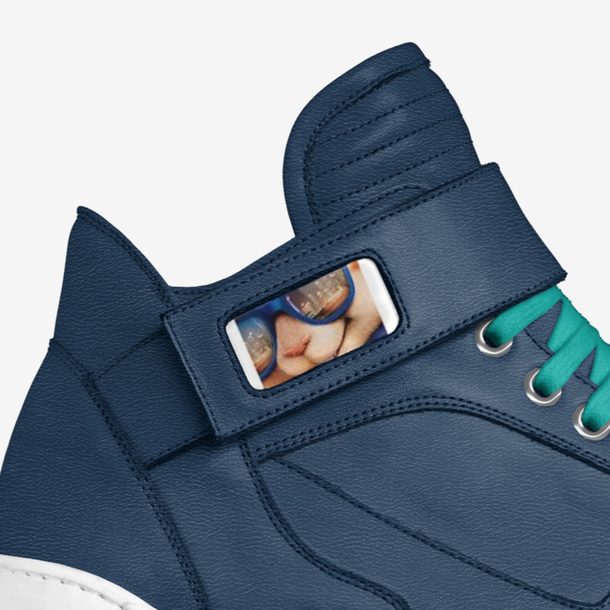 Simon custom made in Italy shoes by Jyalon Freeman | Detail view