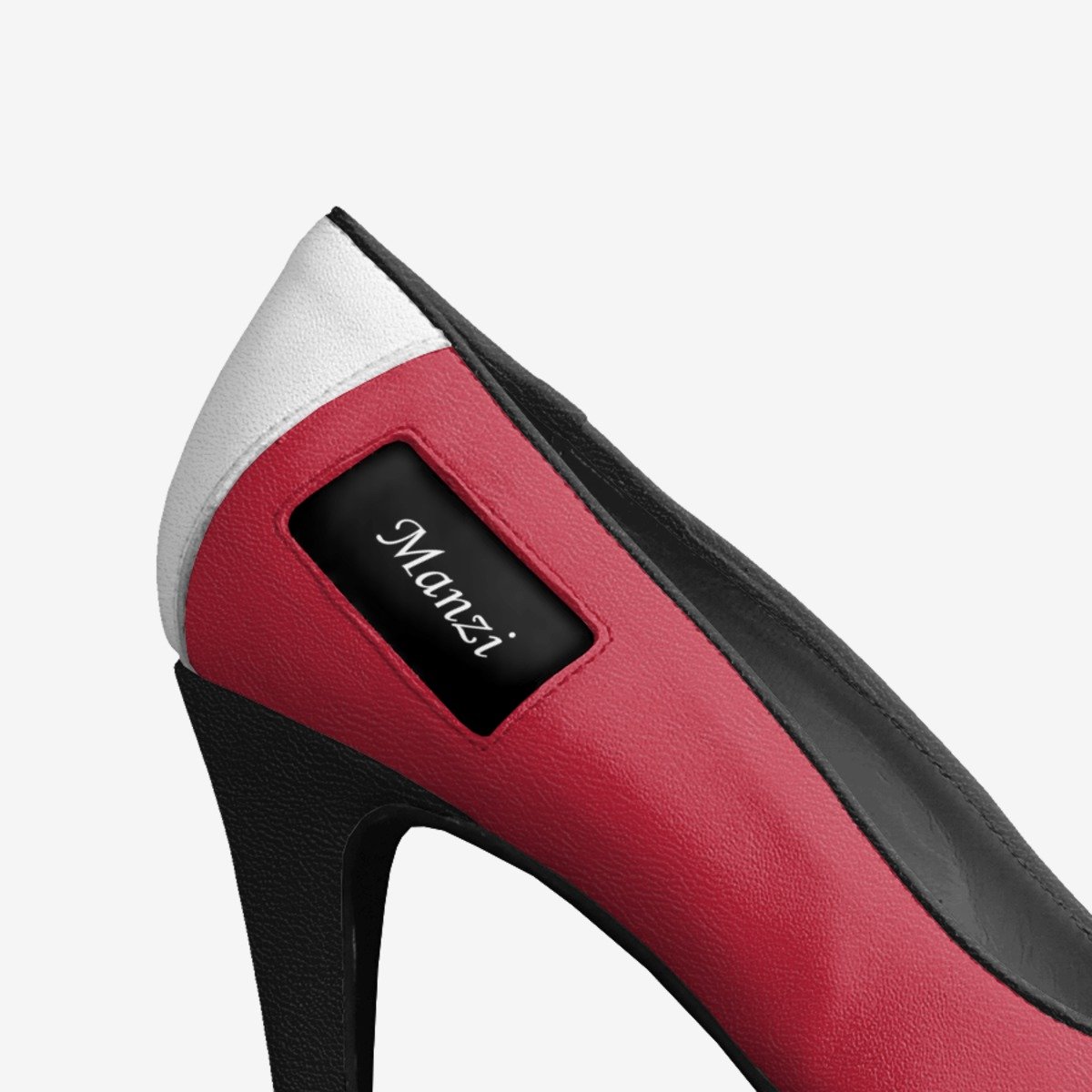 Manzi Heel custom made in Italy shoes by Mud-di: Miss Unique Designer Is | Detail view