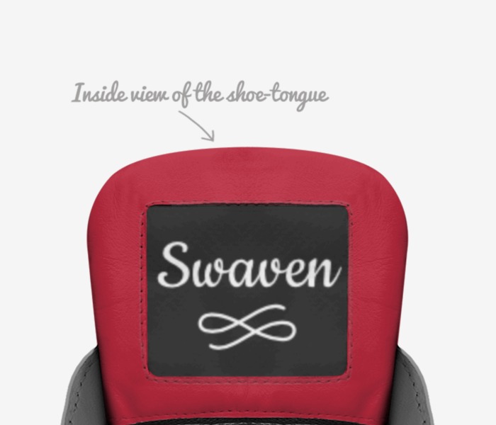 Swaven custom made in Italy shoes by Stephen Amos | Tongue view