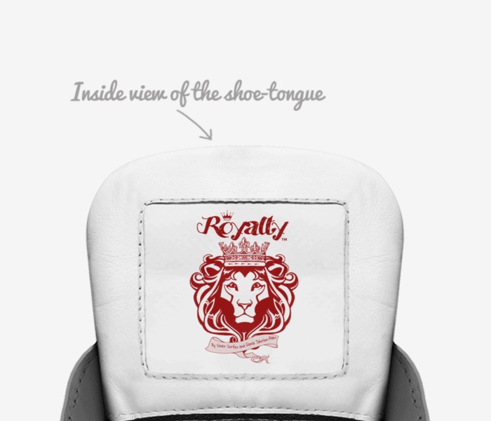 ROYALTY CLASSIC VP custom made in Italy shoes by Stephen Allen | Tongue view
