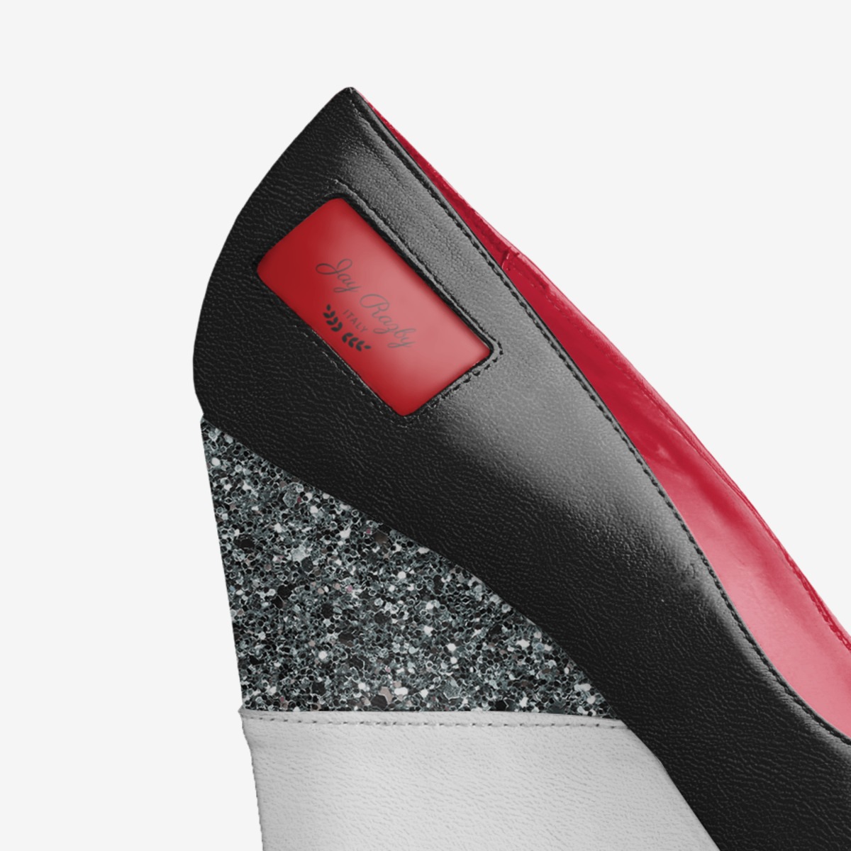 Jay Razby  custom made in Italy shoes by Jay Rock | Detail view