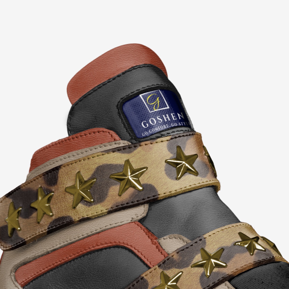 Goshen Safari custom made in Italy shoes by Simone Davis | Detail view