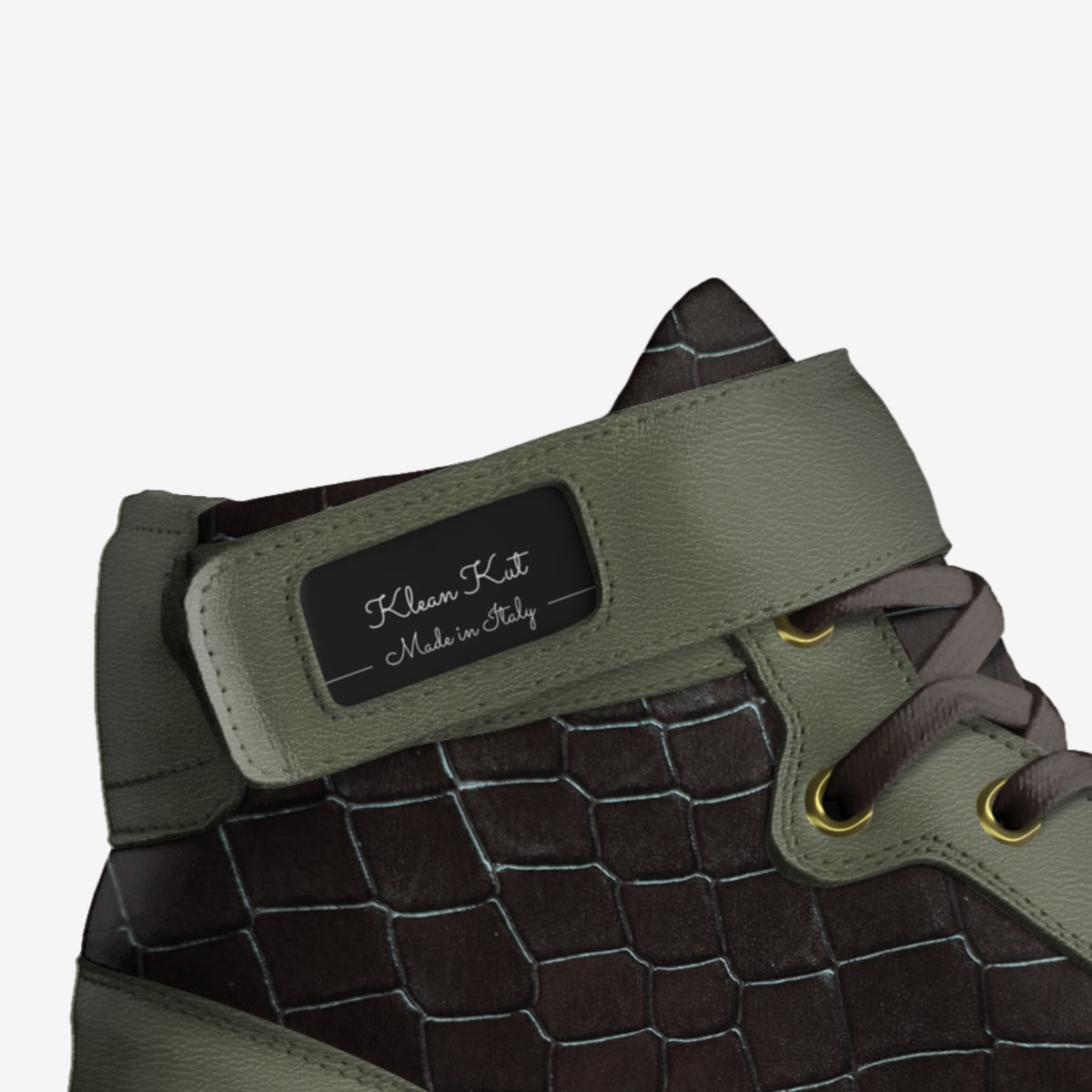 Klean Kut custom made in Italy shoes by Sharita Oby | Detail view