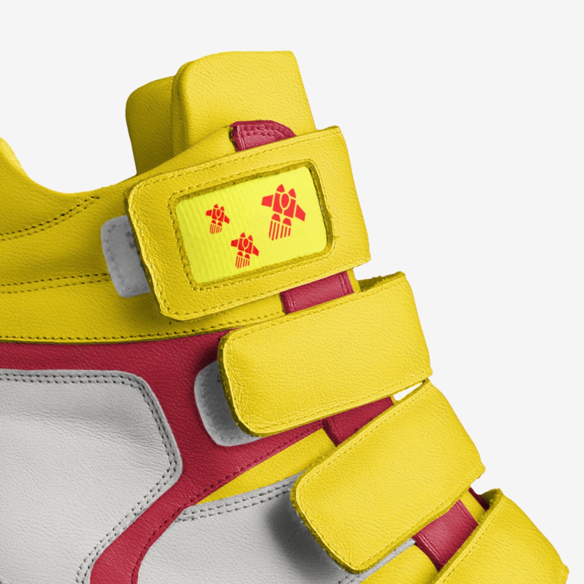 Giallo Spaziale custom made in Italy shoes by Aliveshoes Oana | Detail view