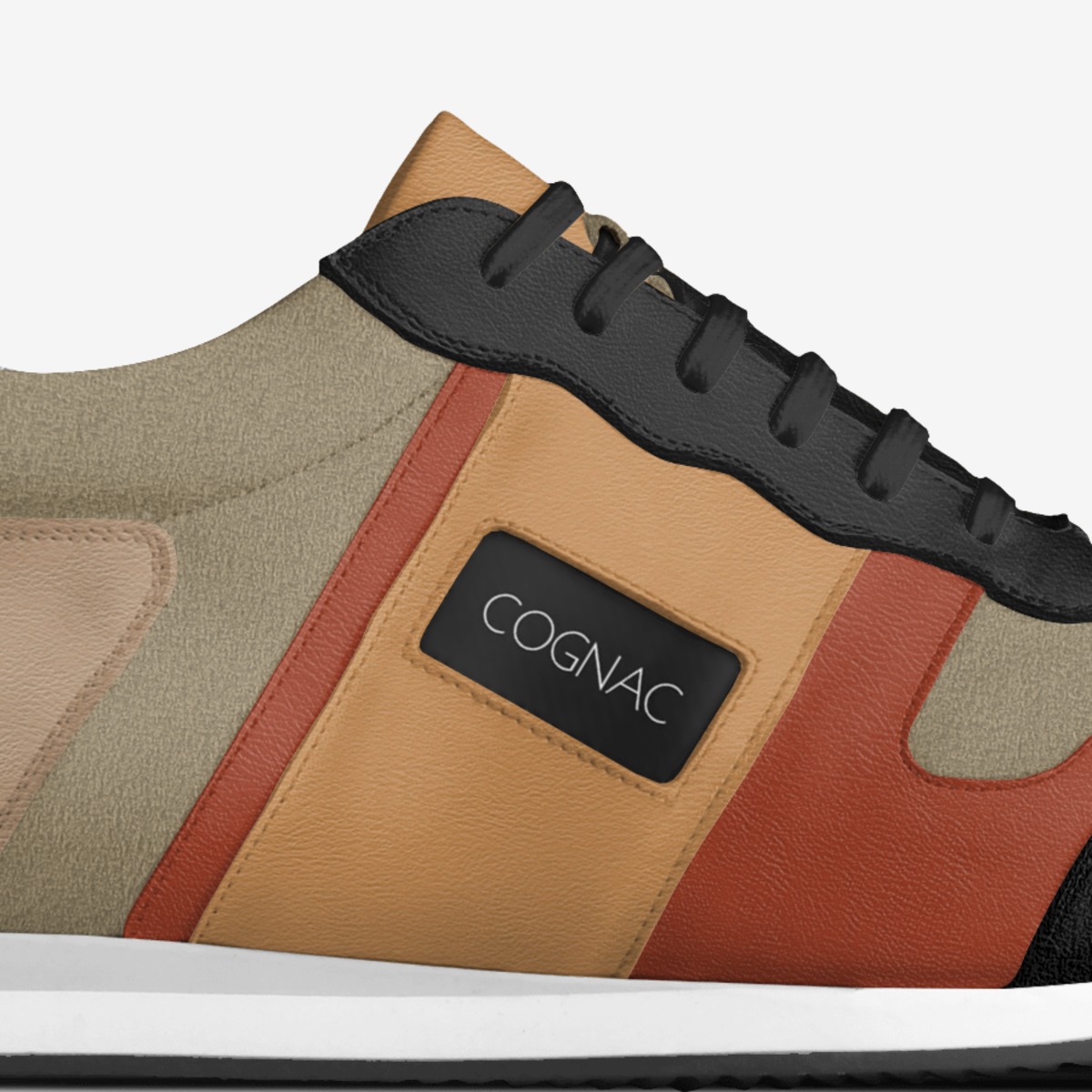 COGNAC custom made in Italy shoes by Wine Ceo | Detail view