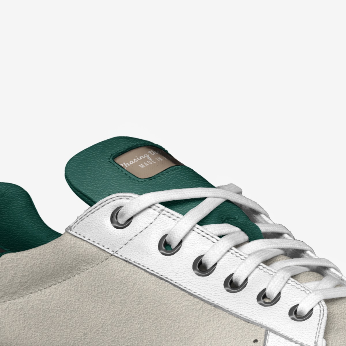 Chasing the Game custom made in Italy shoes by Chase Haynes | Detail view