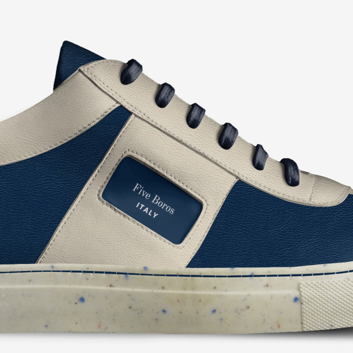 Five Boros custom made in Italy shoes by Cedric Streeter | Detail view
