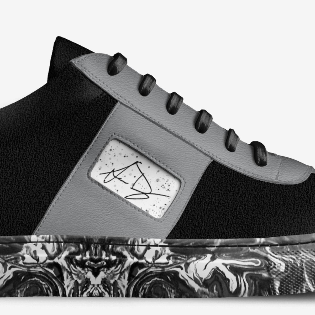 Signature Series custom made in Italy shoes by Sean Delaney | Detail view