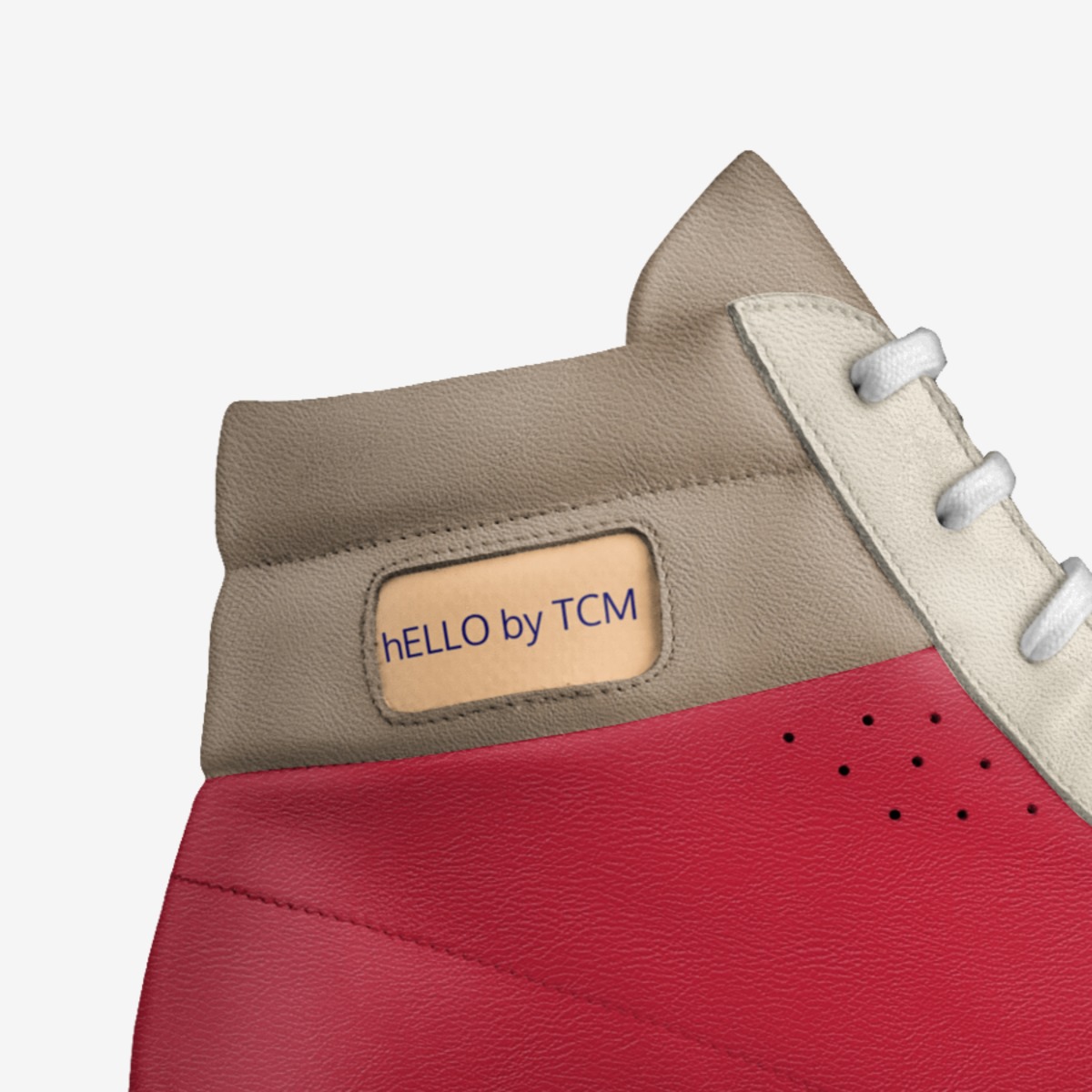 hELLO by TCM  custom made in Italy shoes by Tadgwayne Marshall | Detail view