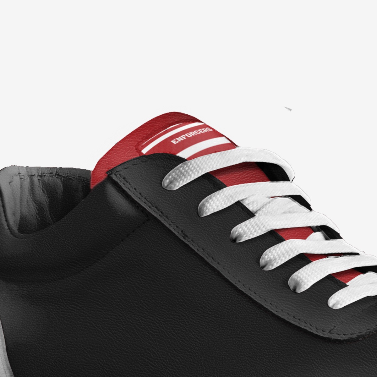 Enforcer custom made in Italy shoes by Aaron S Mallory | Detail view