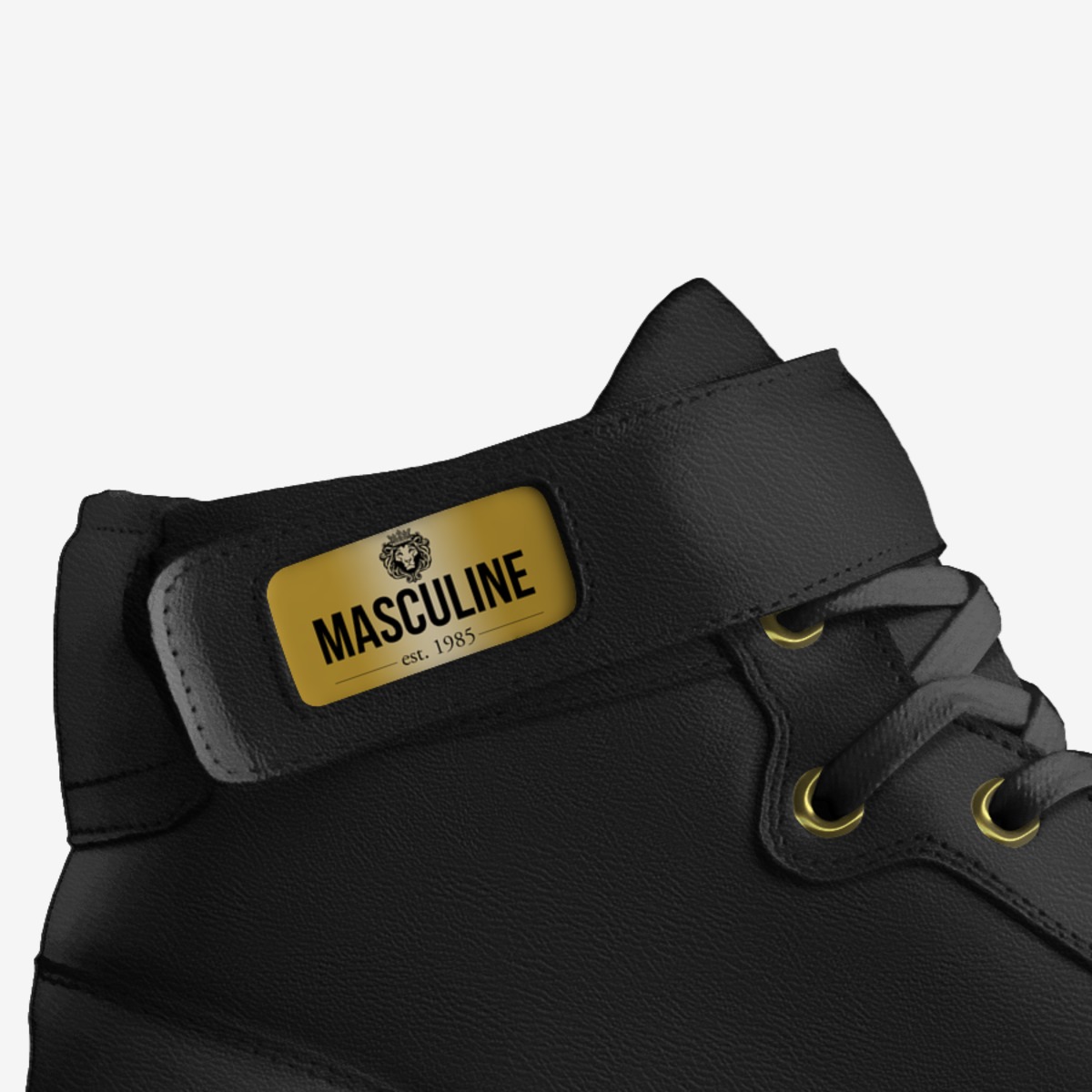 MASCULINE custom made in Italy shoes by Hasan Yates | Detail view