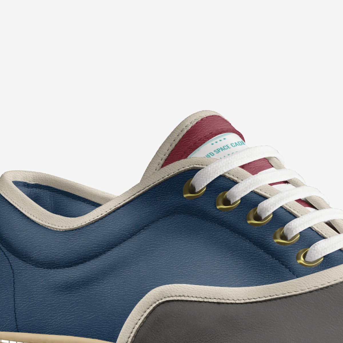 AUFD Space Cadets  custom made in Italy shoes by Daniel Zagal | Detail view