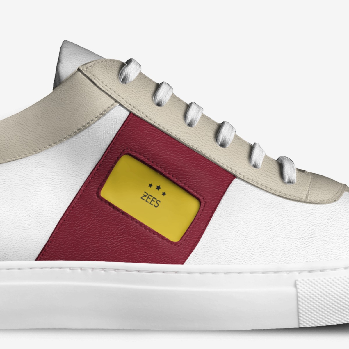 Zees custom made in Italy shoes by Zara Kauser | Detail view