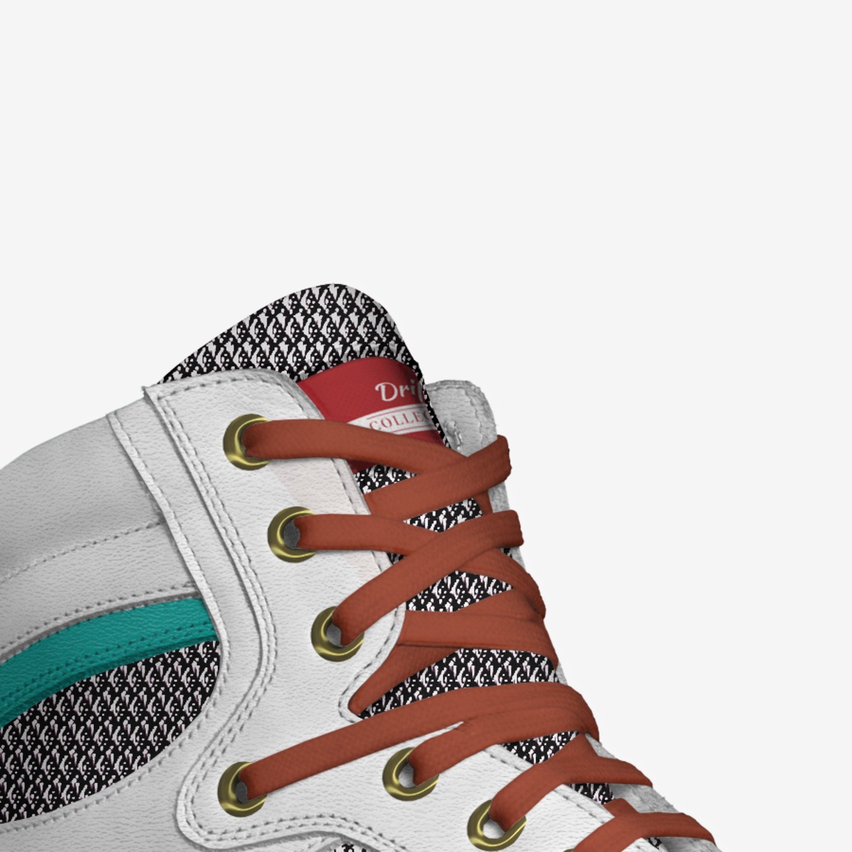 Dripz custom made in Italy shoes by Devin Akim-seu | Detail view