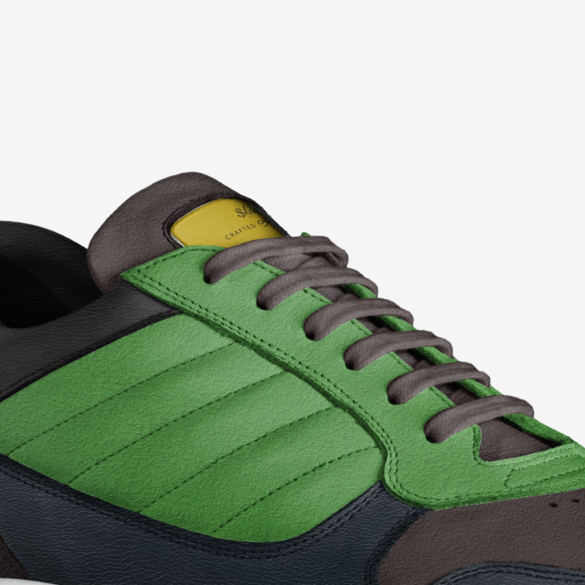 $lattt custom made in Italy shoes by Tyree Montgomery | Detail view