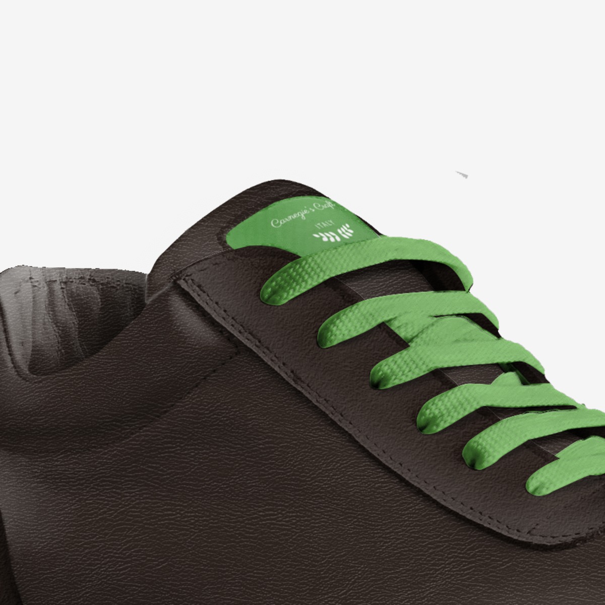 Carnegie's Craft custom made in Italy shoes by Chassica Griffin | Detail view