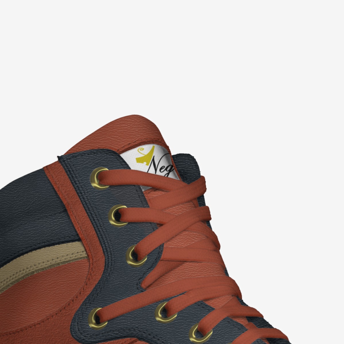 Negash Khnum custom made in Italy shoes by Rocklin Negash | Detail view