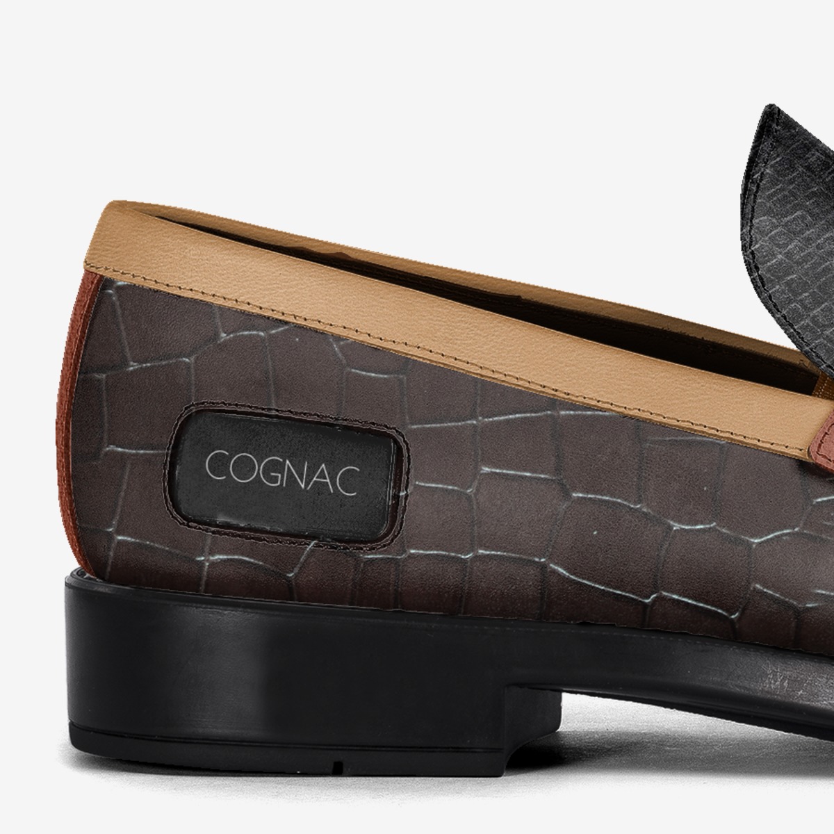 COGNAC RESERVE custom made in Italy shoes by Wine Ceo | Detail view