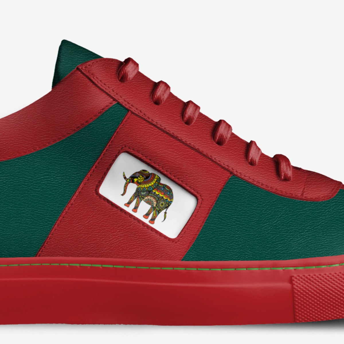 JS custom made in Italy shoes by Kenyetta Evans | Detail view