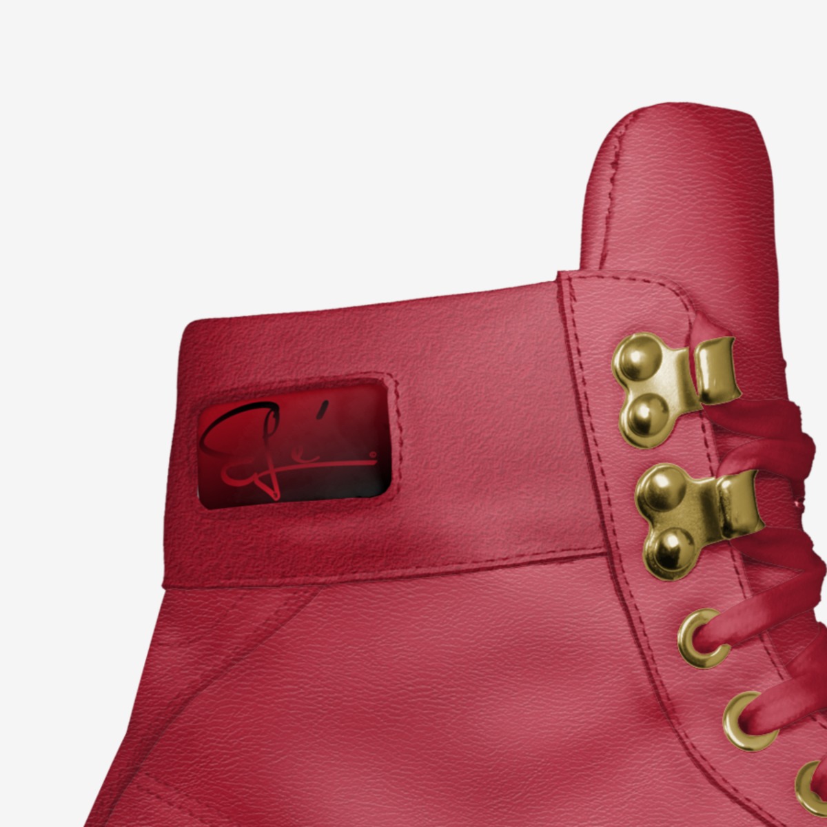 ELe' Redd Rumm custom made in Italy shoes by Antonio James | Detail view
