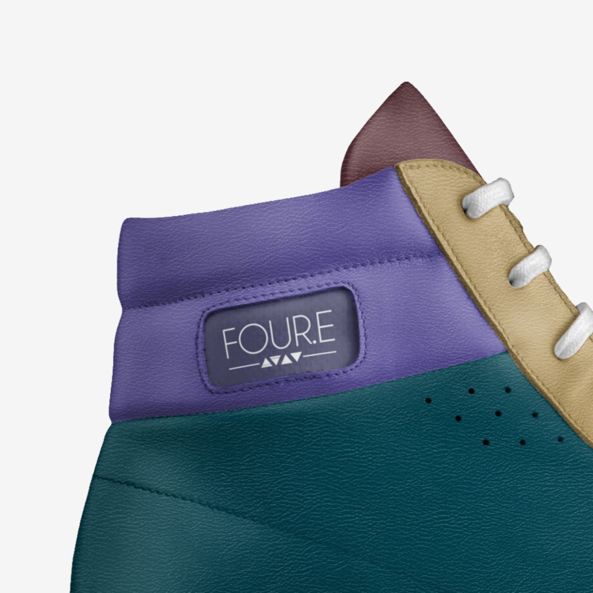 FOUR.E custom made in Italy shoes by Agency Aliveshoes | Detail view