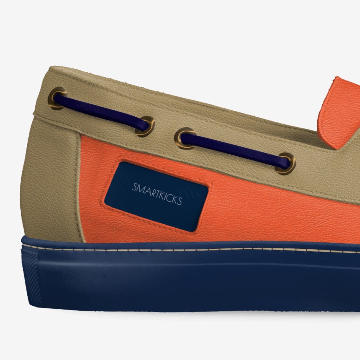 SMARTKICKS custom made in Italy shoes by Jemeria Cummings | Detail view