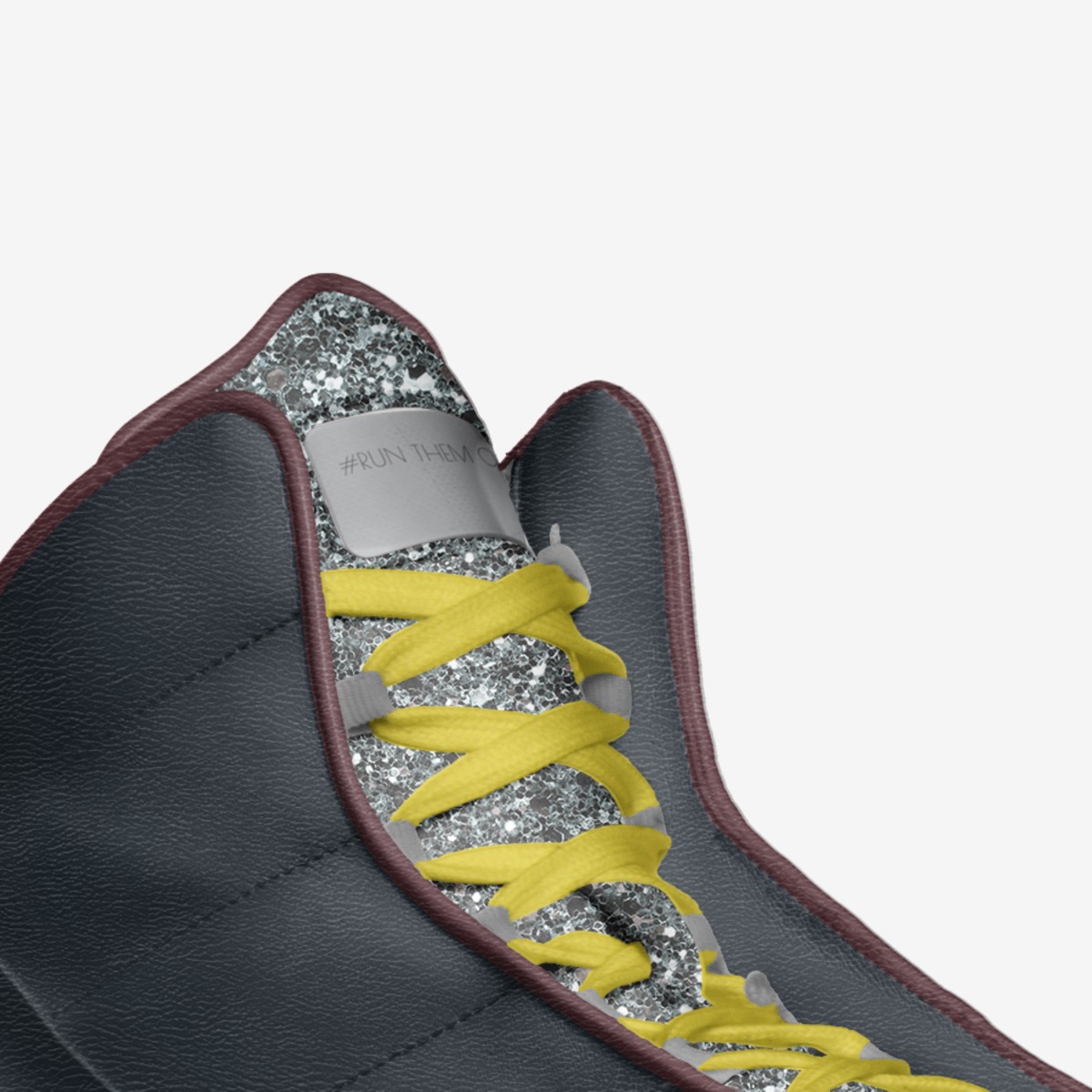 Run them Over custom made in Italy shoes by Chrissi Theodorakakos | Detail view