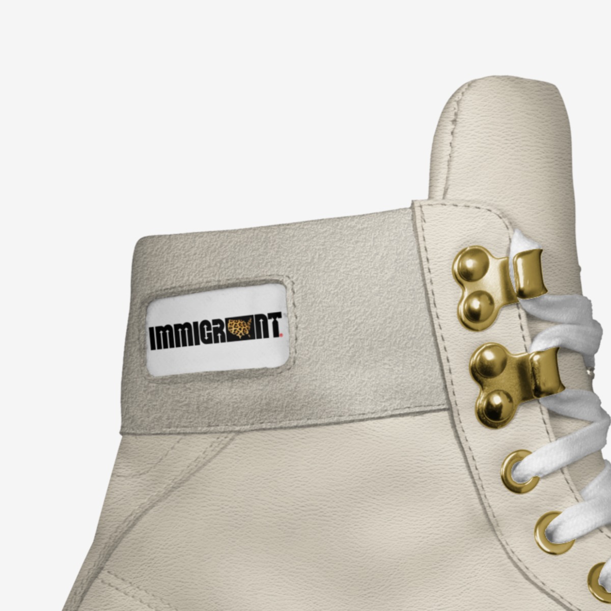 Immigrant Apparel custom made in Italy shoes by Betty Penate | Detail view