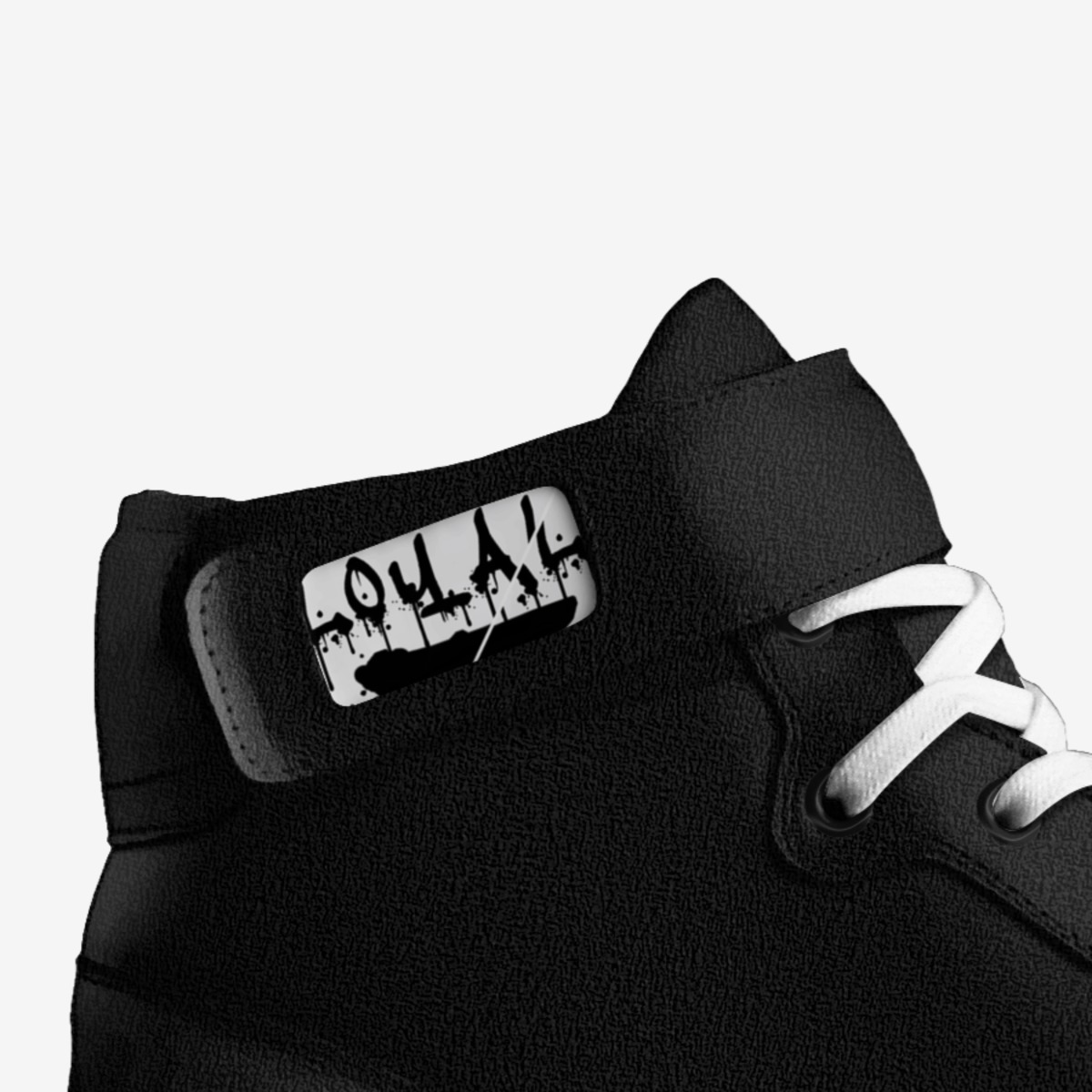 Loyal T custom made in Italy shoes by Marqueas Buchanan | Detail view