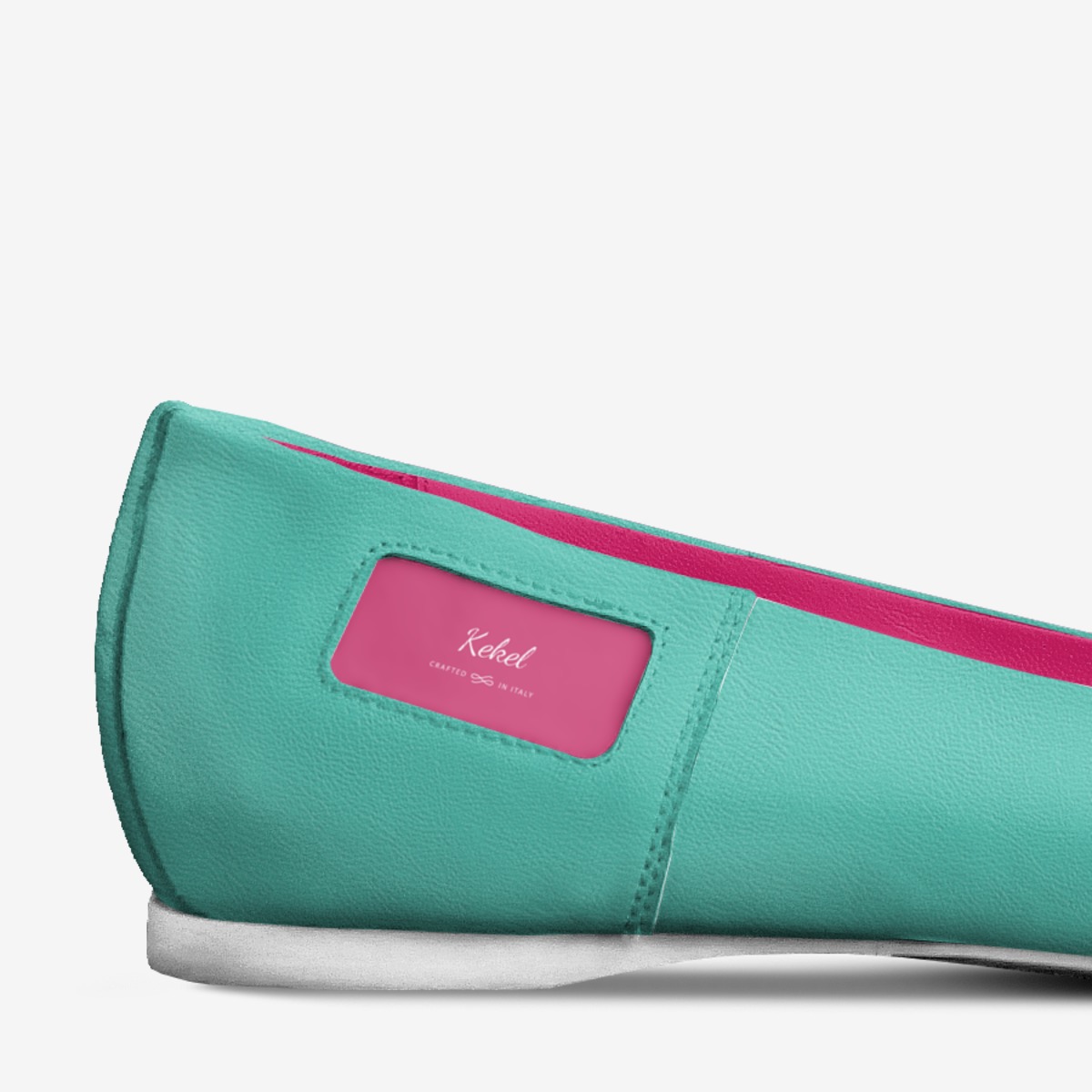 Kekel custom made in Italy shoes by Kerry Ann Lambie | Detail view
