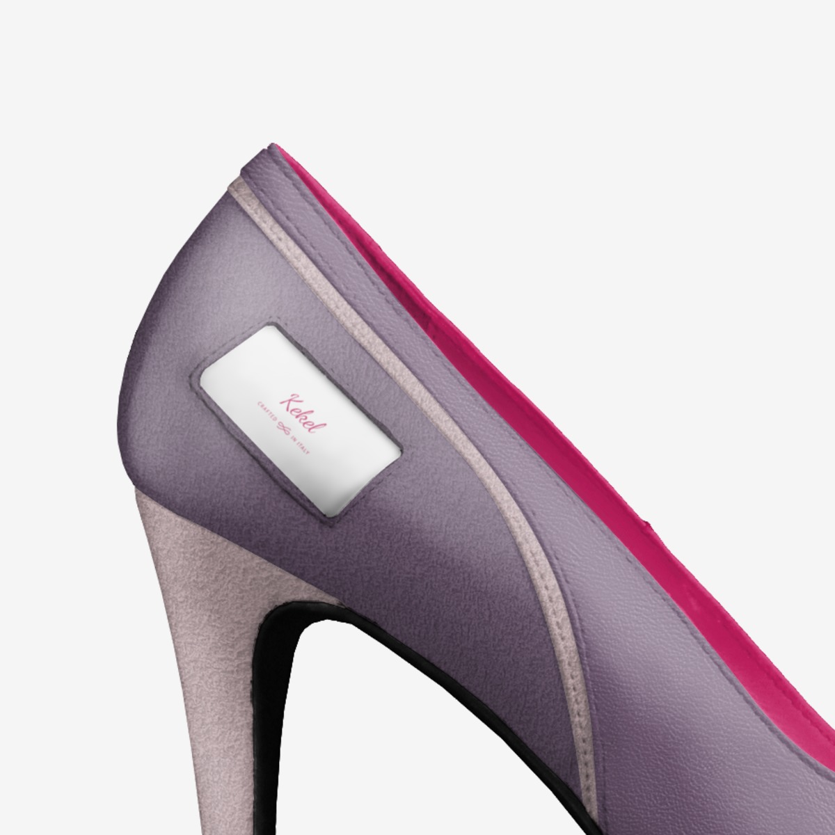 Kekel custom made in Italy shoes by Kerry Ann Lambie | Detail view