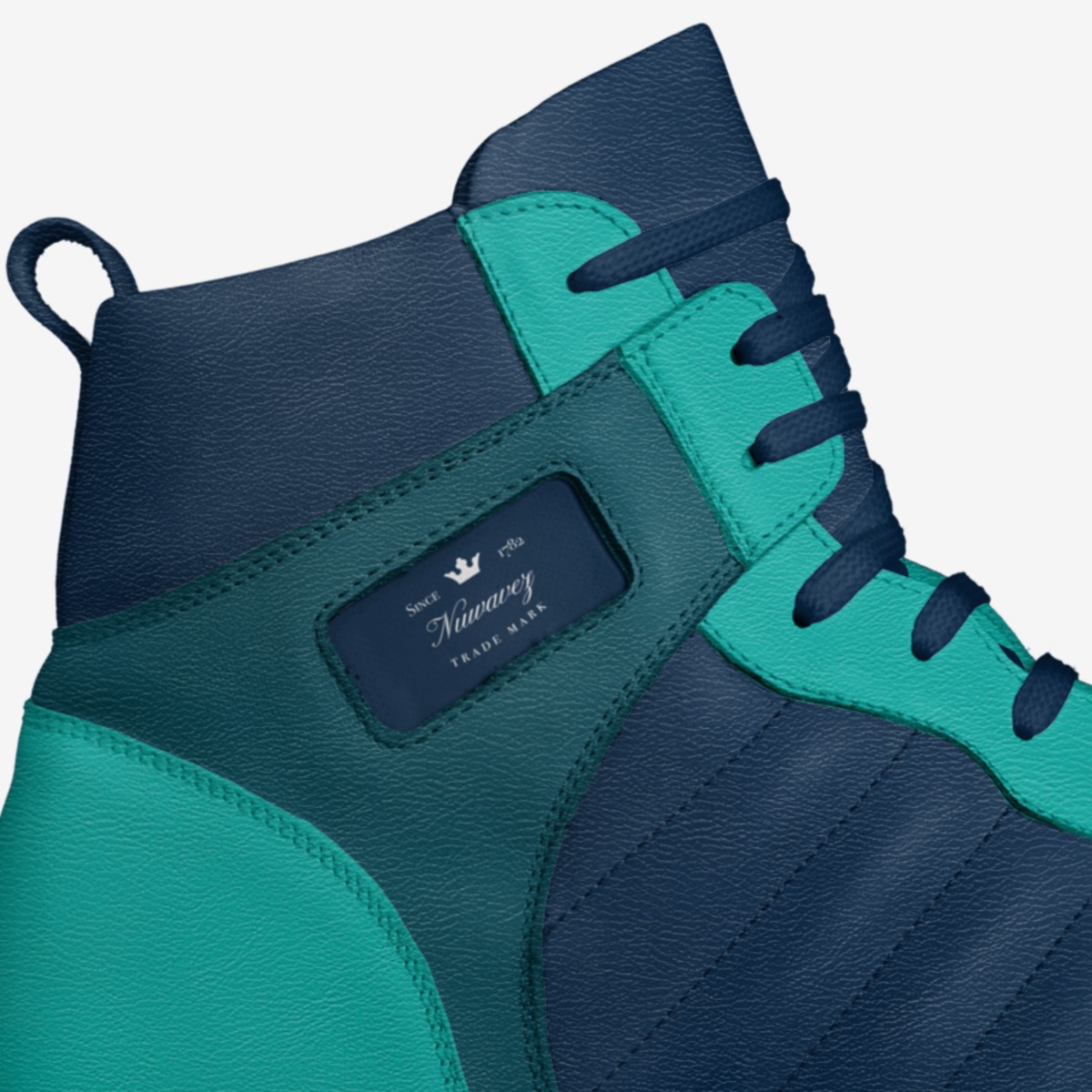Nuwavez custom made in Italy shoes by George Elliott | Detail view