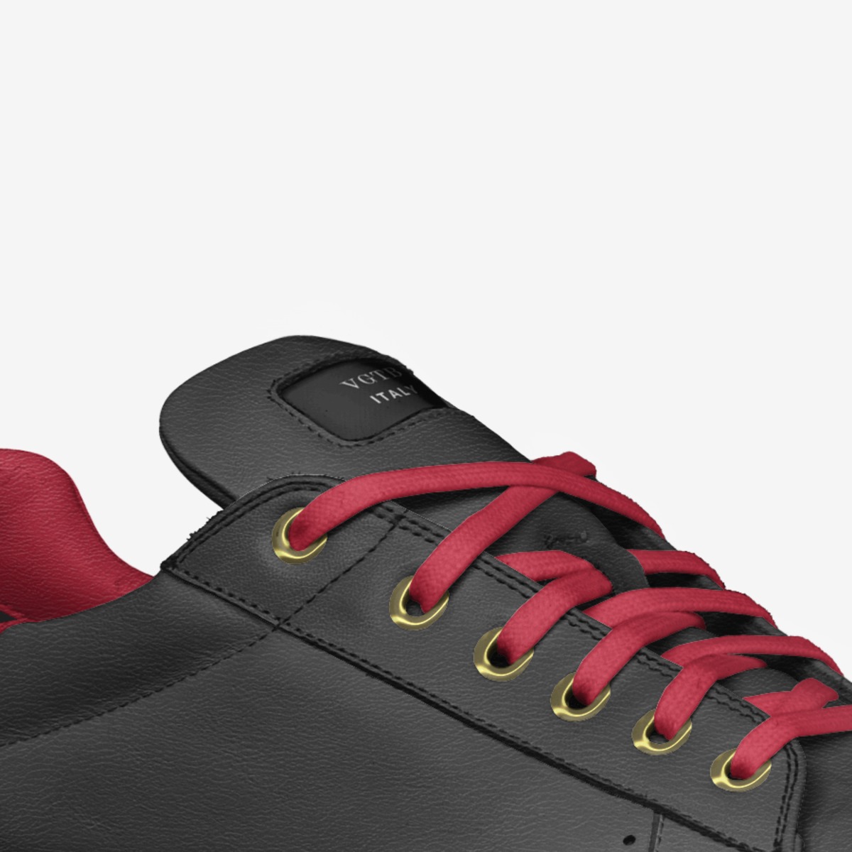 VGTB custom made in Italy shoes by Tatted Beast | Detail view