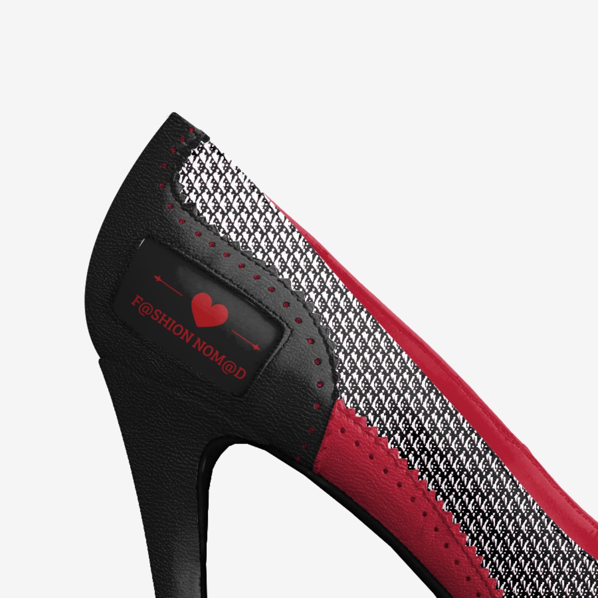 Betty custom made in Italy shoes by Allison Brewer | Detail view