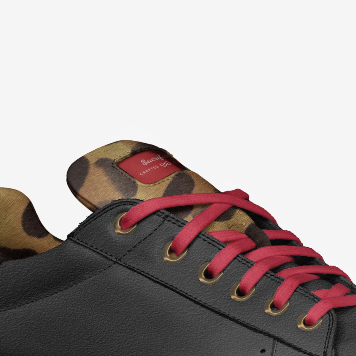 $acrifice custom made in Italy shoes by Sacha Raeburn | Detail view