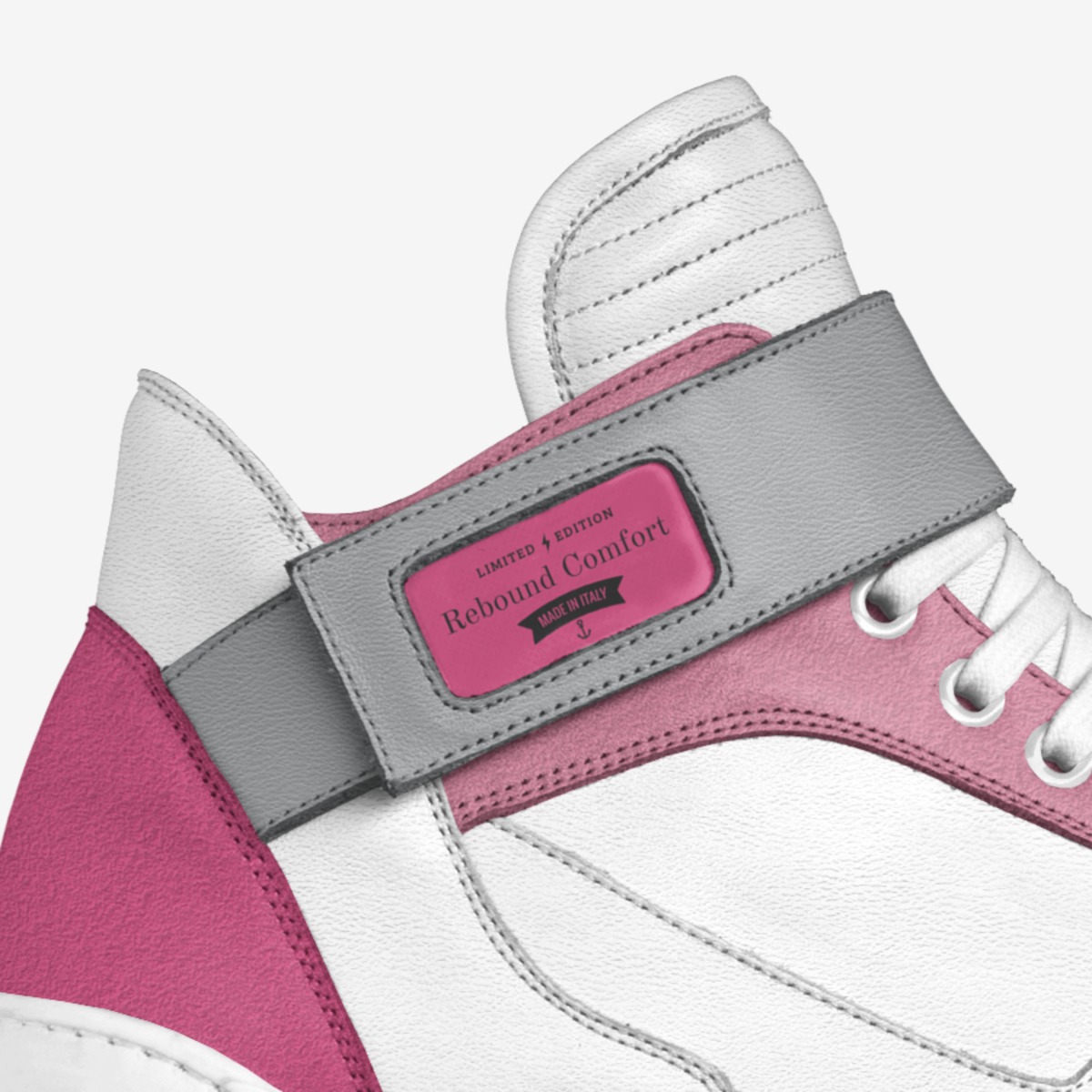 Rebound Comfort custom made in Italy shoes by Renee Haney | Detail view