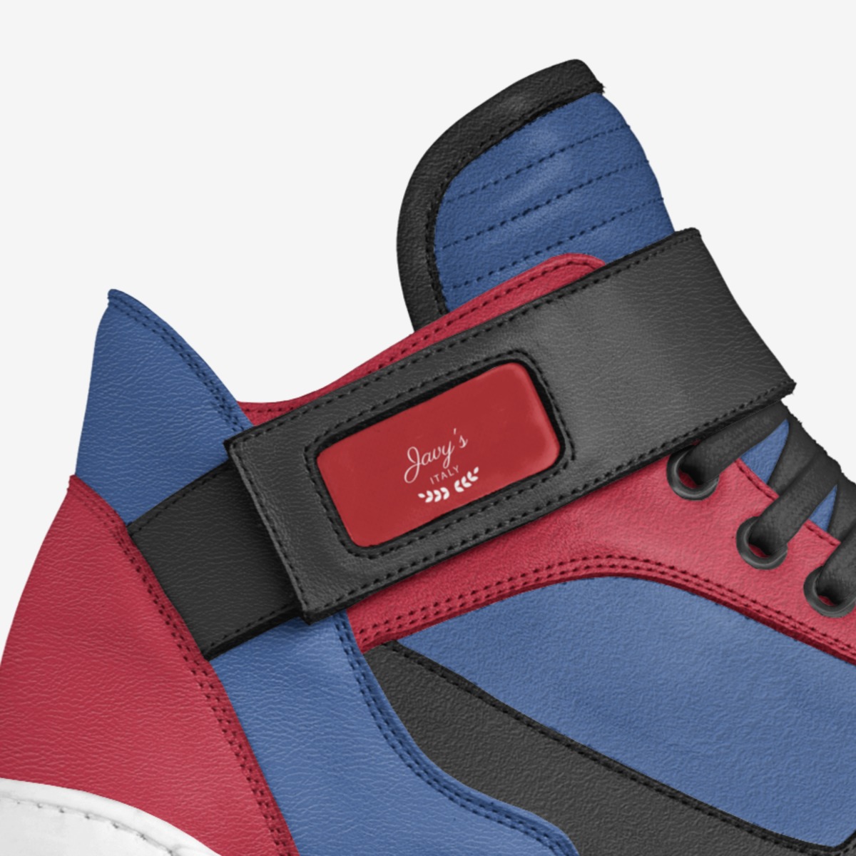 Javy's custom made in Italy shoes by Jarvere Watson | Detail view