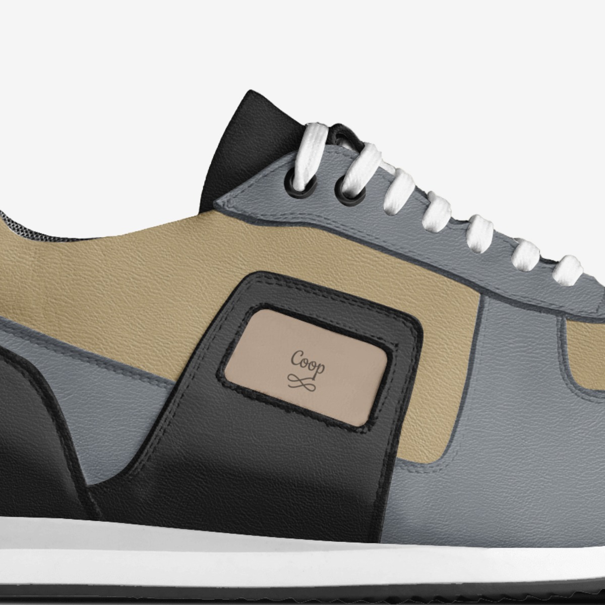 Coop custom made in Italy shoes by Marissa Cooper | Detail view