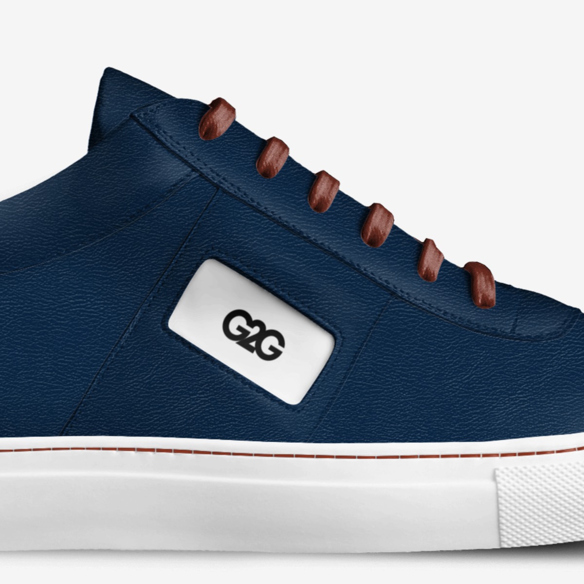 G2G custom made in Italy shoes by David Johnson | Detail view