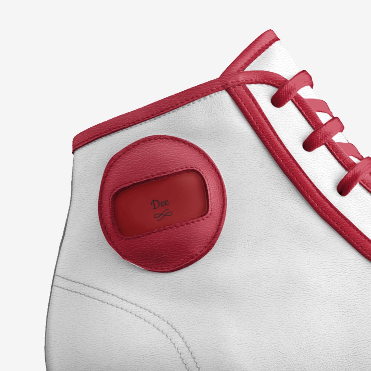 Dee custom made in Italy shoes by Darnica Crawford | Detail view