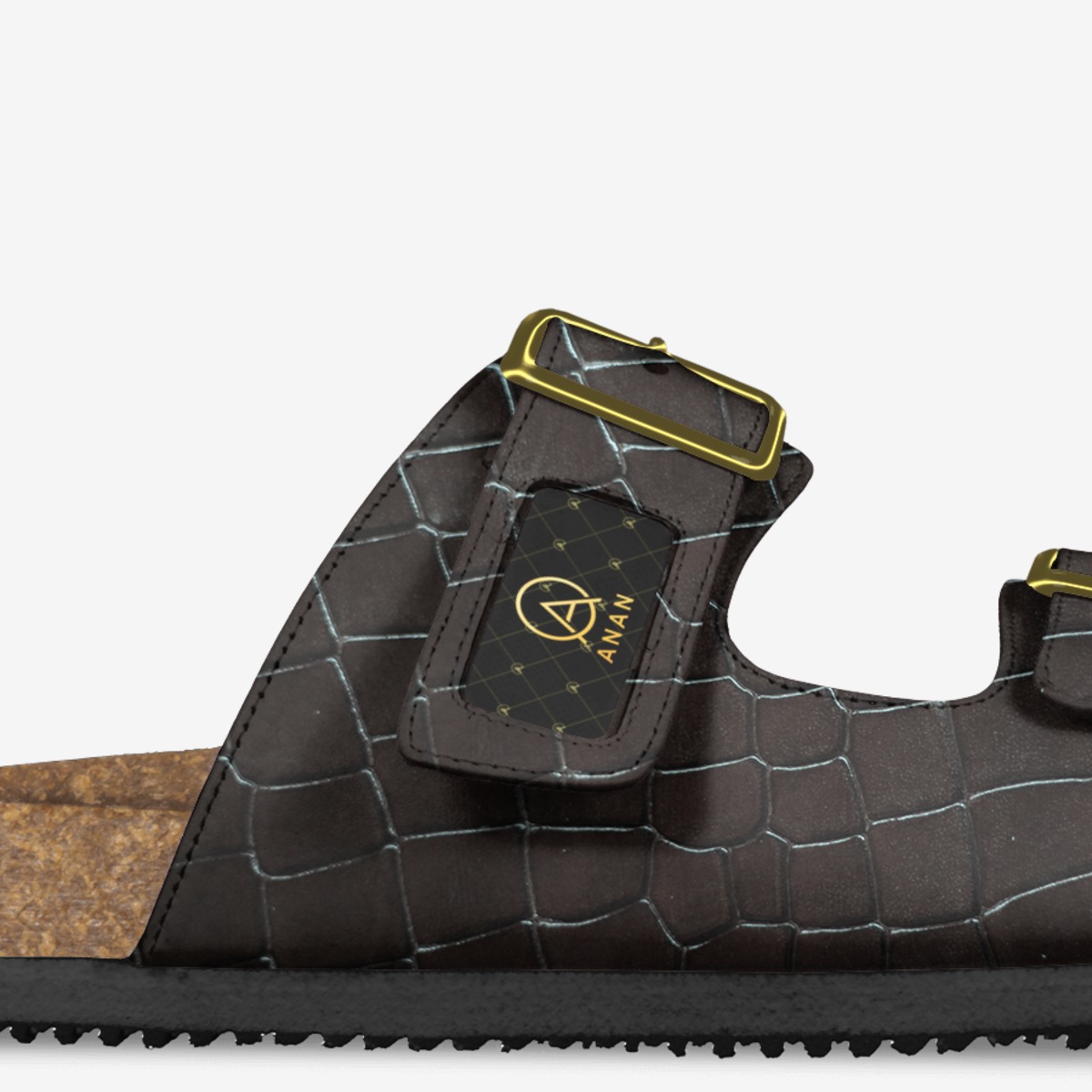ANAN custom made in Italy shoes by Sonya Q Blackmon | Detail view